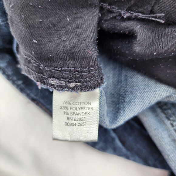 Christopher Banks Womens Jeans Sie 16 Short Stretch with bling buttons - Picture 10 of 10